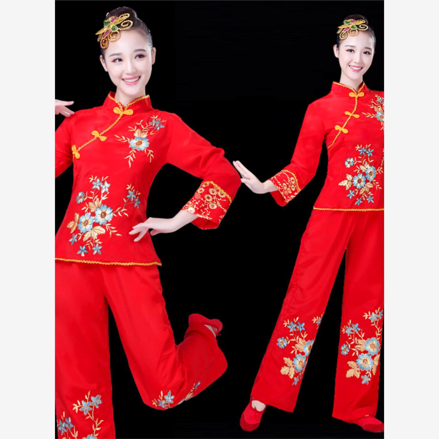 广场舞套装民族舞蹈服女