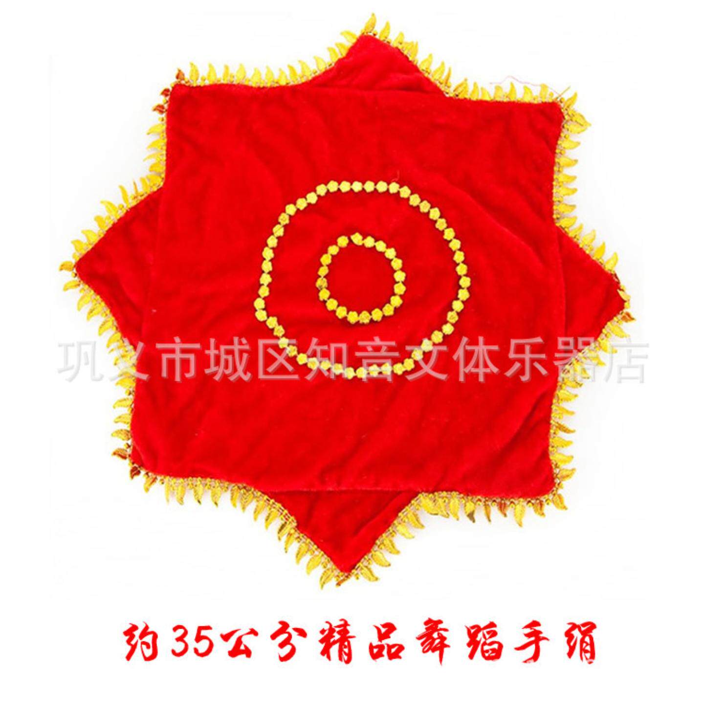 厂家直销舞蹈八角巾手绢花二人转