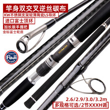 雷强锚杆锚鱼竿轻量化新款新型远投专业插节路亚并继超硬超轻XXXH