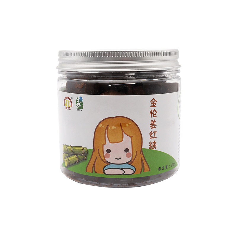 广西马山县古法熬制姜红糖