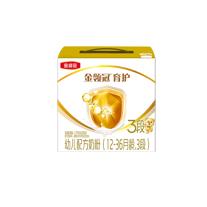 品牌新享】伊利金领冠育护3段幼儿配方牛奶粉1200g*1盒官方旗舰店