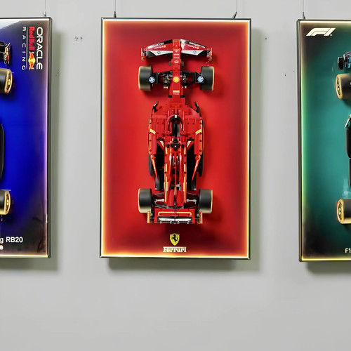 乐高42207法拉利可挂客厅相框