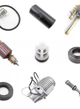 原装亿力洗车机配件YLQ7580G180B泵头总成柱塞电容溢流阀微动开关