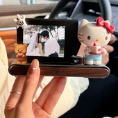 情侣拍立得车载相框停车号码 牌装 饰diy摆件情人节礼物
