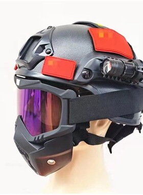 防毒面具cos仿真儿童成人游戏头盔兵人吃鸡cs战术装备道具模型面