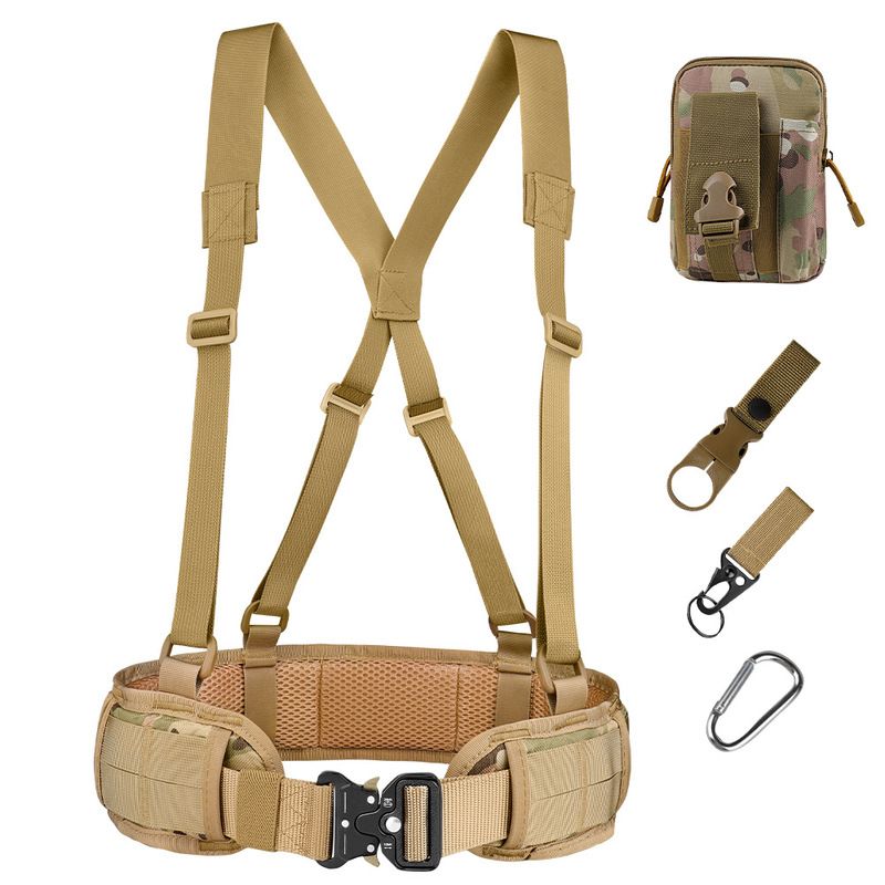 户外多功能战术腰封 野战CS真人快拆腰封molle便携套装实用系列