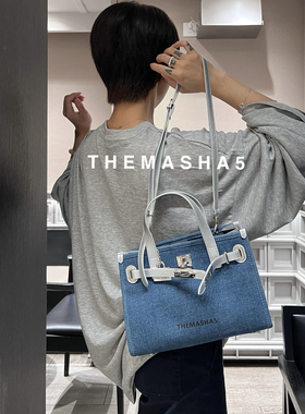 MSHA THE MASHA 5 2025新款时尚百搭单肩斜挎包女高级感手提包包