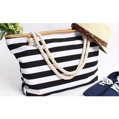 New Beach Tote Bag Fashion Women Canvas Summer Large Capaci