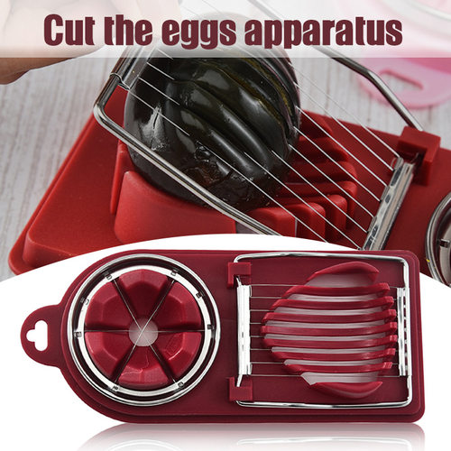 New Multifunctional Egg Slicer Cutter 2 in 1 Egg Cutter跨境