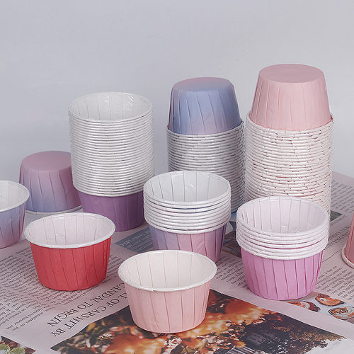 Hot 50 Pcs Large Muffin Cupcake Liner Cake Wrappers Baking跨