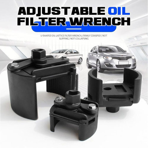 1/2 Oil Filter Socket Set Wrench 60-145mm Open Adjustable跨