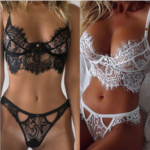 Lingerie Set One Piece Short Skirt Sexy Hollow Out