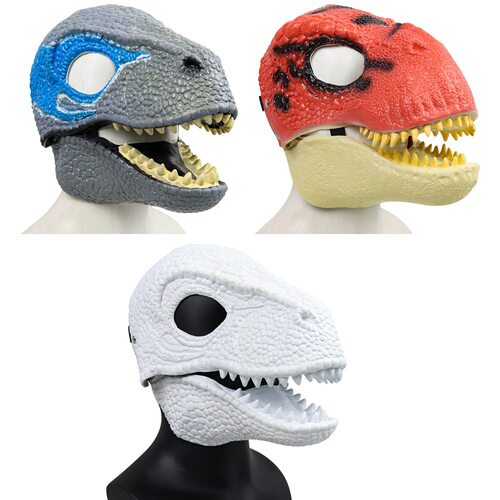 Tyrannosaurus Rex Moving Mouth Dinosaur Mask Face Mask Party