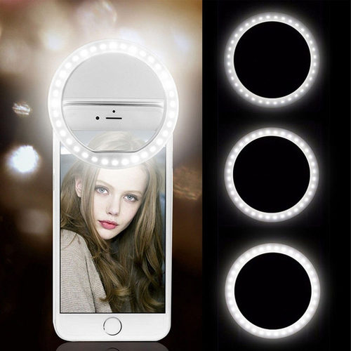 Charge Led Selfie Ring Light Mobile Phone Lens LED Selfi