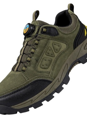 Hiking Shoes Men Mountain Climbing Shoes Outdoor Sneakers跨