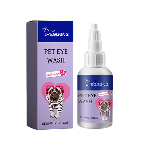 Pet eye drops Eye care