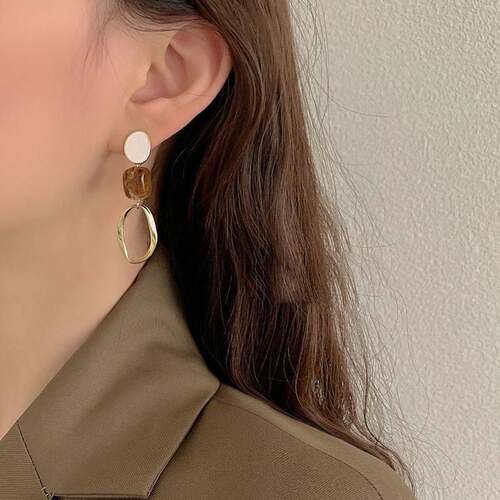 ndy Pearl Clip on Earrings Earcuffs for Women Gold Color C S