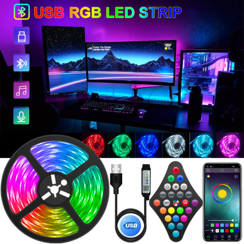 LED Strip Lights 5050 2835 RGB APP Control Color跨境