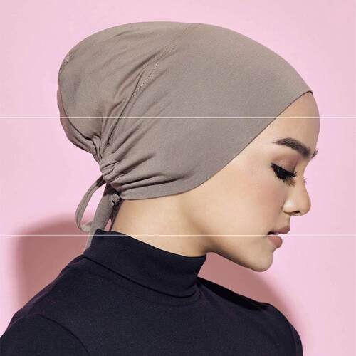 Inner Hijab Caps Head Scarf Headwrap Cover Beanie Hat