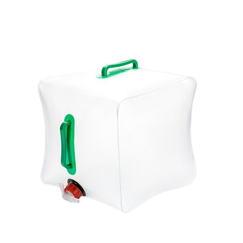 PVC Square Folding Water Bag 20 Liters Large Capacity Car