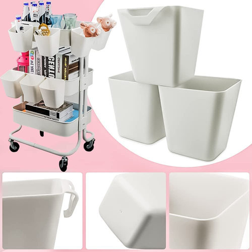 Household Back Hanging Plastic Storage Basket Kitchen跨境专