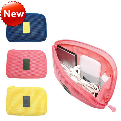 able Earphone Case Makeup Cosmetic Organizer Accessories Bag