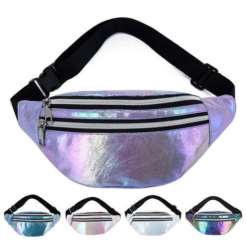 ravel Banana Hip Bum Zip Waist Bags Women Belt Bag for Girls