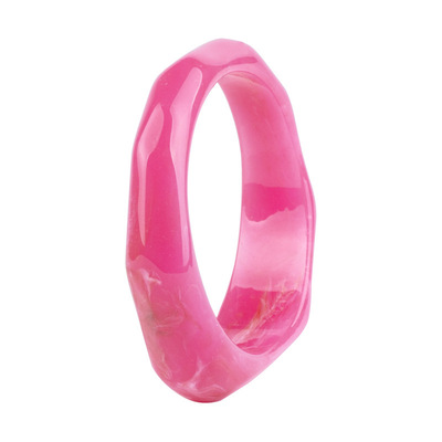 Bulk Order Acrylic Resin Big Bangles Bracelet for Women