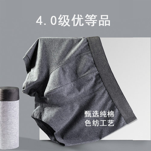 Men's underwear Pure cotton shorts Men's breathable underwe