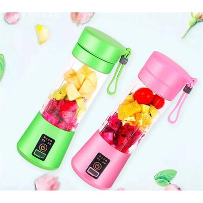 Portable Fruit Juicer Handheld Smoothie Blender Bottle