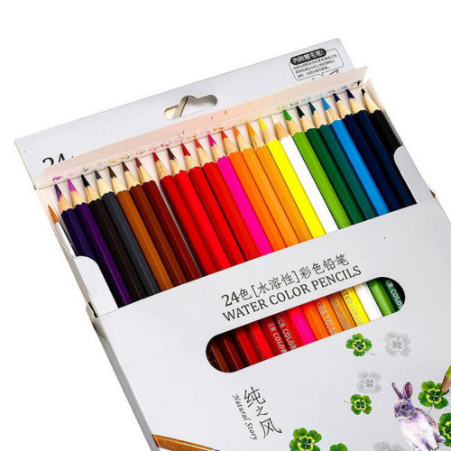 Nature story color pencils for drawing 12/18 different跨境专