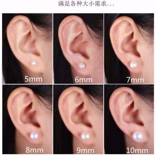 Earrings Earings Women Earring Sweet Set pearl S925 silver