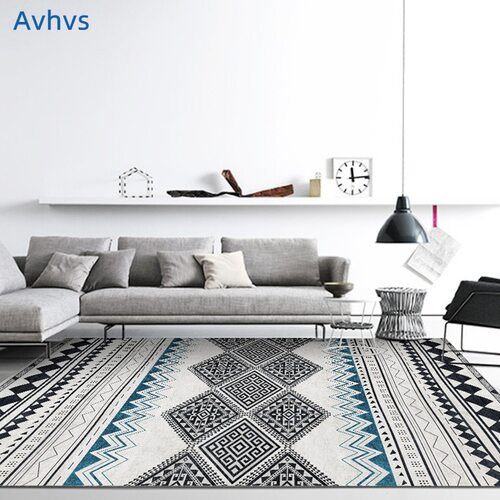 carpet Carpets Decor Soft Plush Fluffy Rug Table Mat
