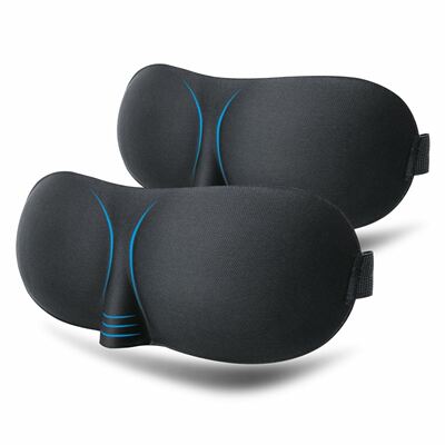 3D Breathable Sleep Mask Blindfold Sleeping Eye Mask Full