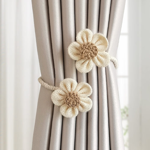 No-hole curtains magnetic buckle tiebacks magnet buckle