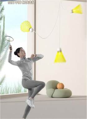 Badminton individual trainer fitness companion羽毛球单人训练