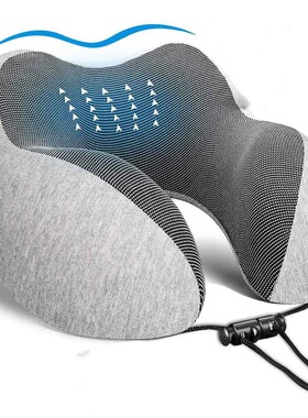 U Shaped Memory Foam Neck Pillows Soft Travel Pillow Massage