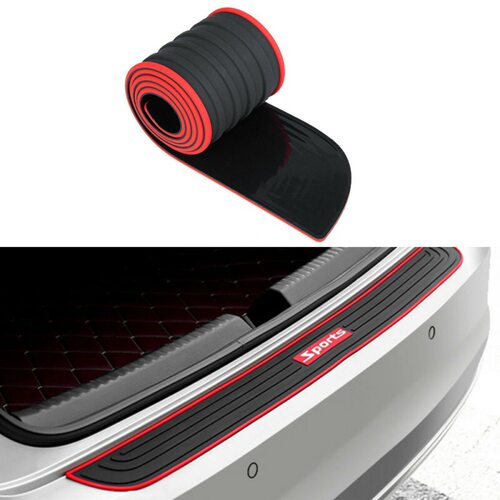 Bumper Protector Strip 90cmx7cm Universal Car Rear Trunk跨境