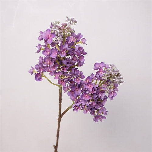 Lilac flowers hand moisturizing simulation flowers home tabl