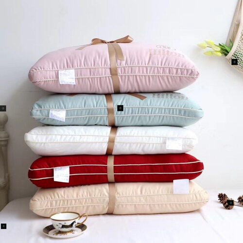 Down Alternative Bed Pillows Sleeping Hotel Pillow蚕丝棉枕头