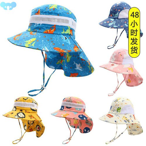 New Panama Summer Baby Sun Hat for Girls Breathable Mesh Boy