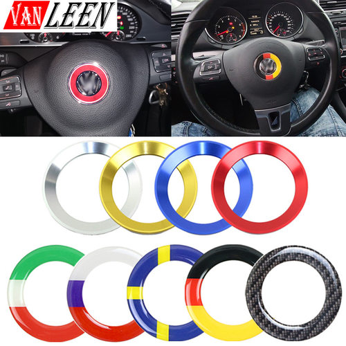 Car Styling Steering Wheel Ring Case For VW Passat B6 B5 B7