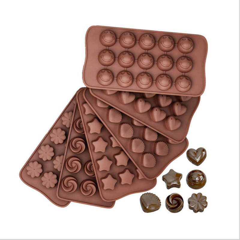 Creativity silicone chocolate fructose cake baking mold跨境