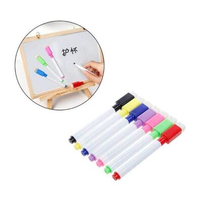 5pcs/set whiteboard pen erasable dry white board markers mag
