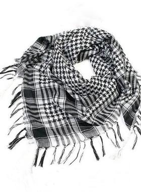 Scarf Military Shemagh Keffiyeh Head Neck Scarf Arab Wrap