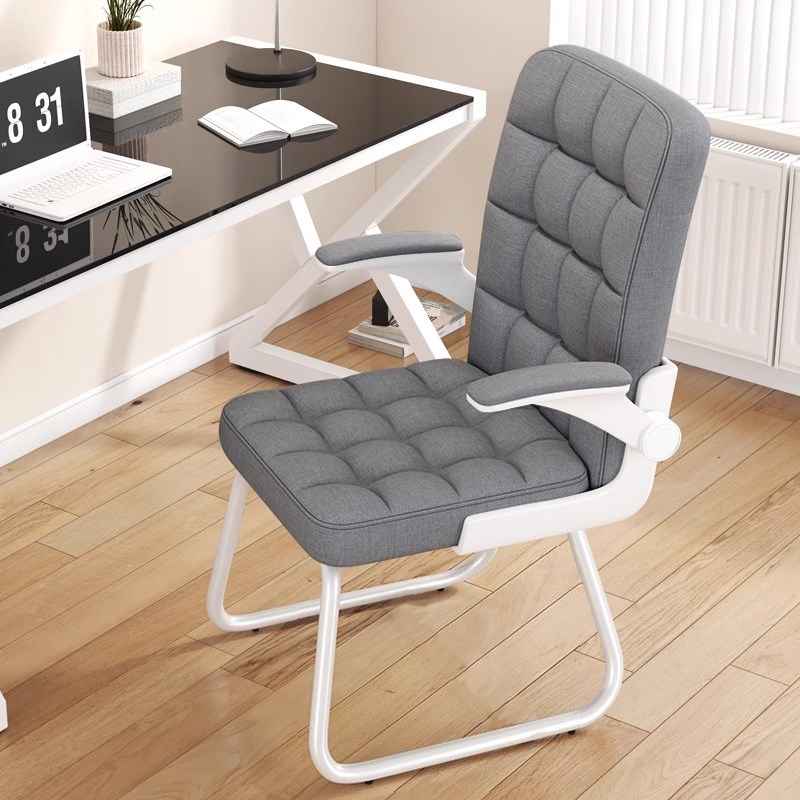 电脑椅家用办公椅舒适久坐升降学习弓形靠背椅宿舍书桌椅学生椅子