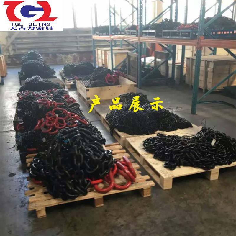 配件g80具吊环组合吊钩锰钢磨具吊索工具级吊装P叉起重2t4链条起