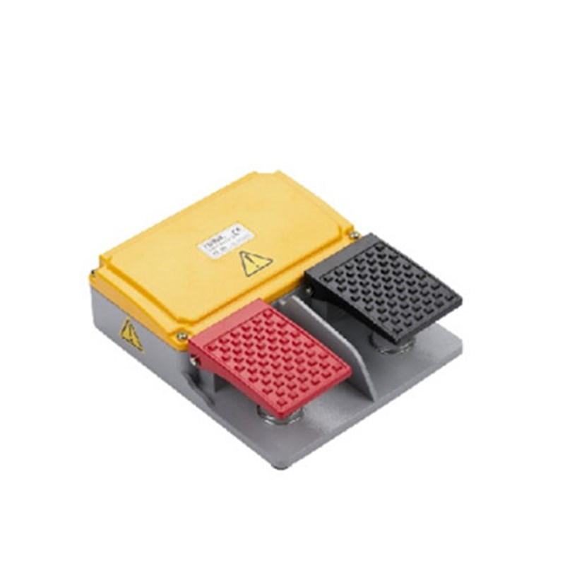 旭瑞脚踏开关XF-86 铝合金外壳双踏板 银触点 高品质 权威认证 IP