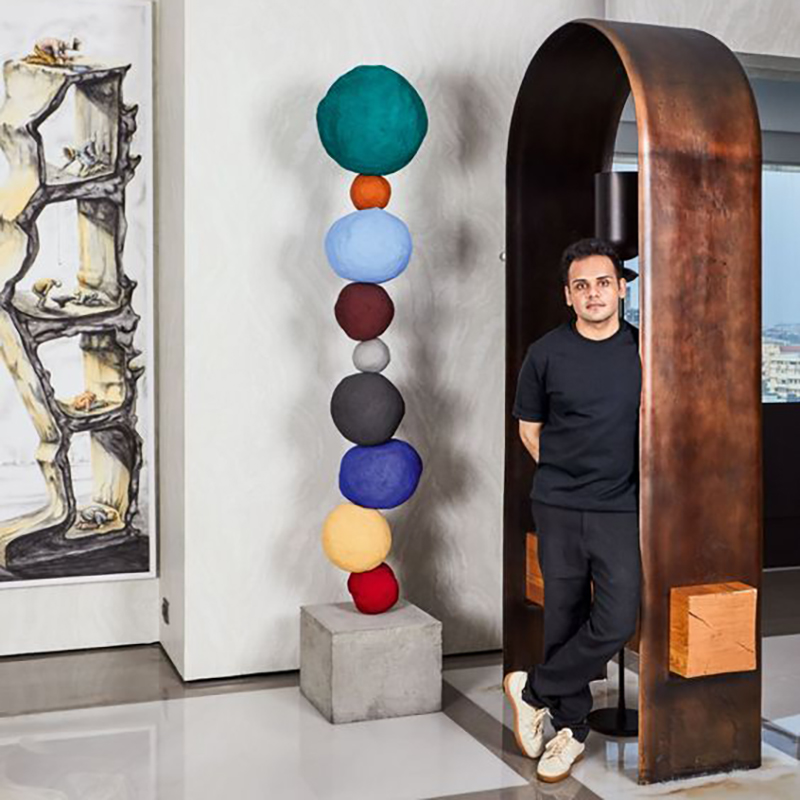 现代抽象落地摆件展厅样板间酒店售楼处玄关商场玻璃钢雕塑摆件