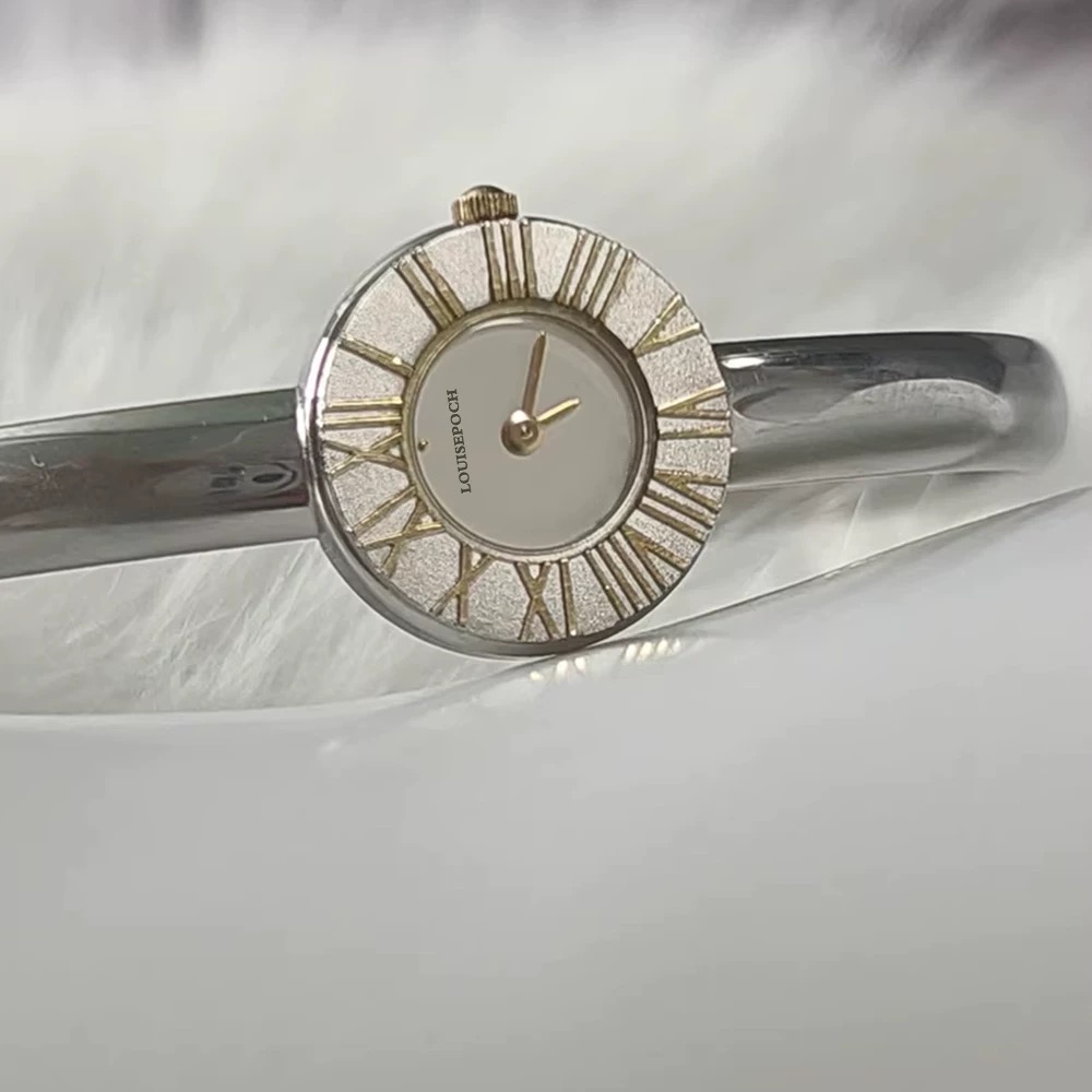LOUISEPOCH法式中古手表女款品牌轻奢小众艺术高颜值女表